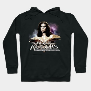 Vintage Worn Crack - princess ardala buck rogers enemy Hoodie